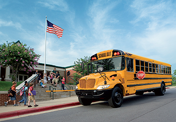 School bus safety and student transportation are Harlow's specialties.